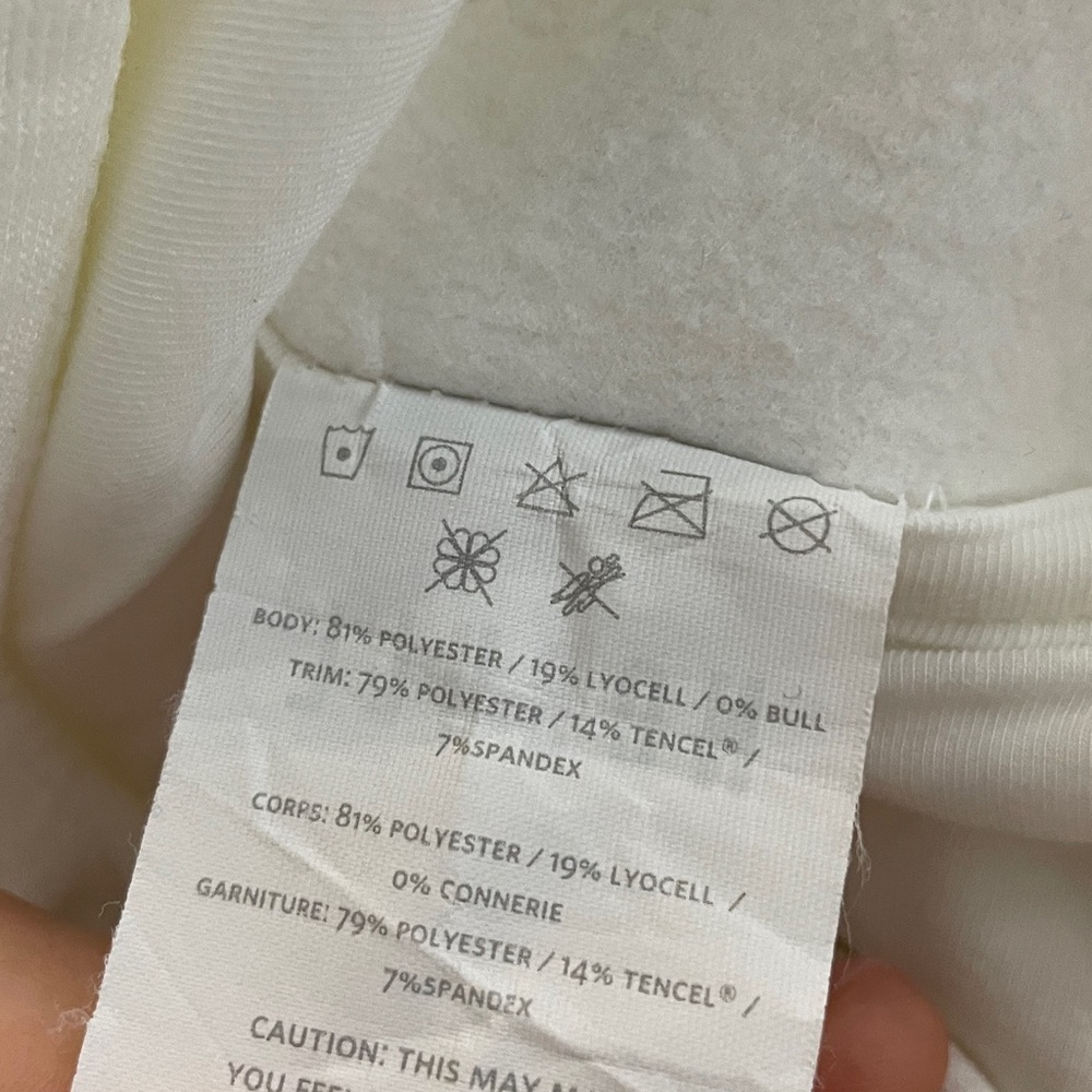 NOBULL White Hoodie. Like new. - Picture 8 of 12